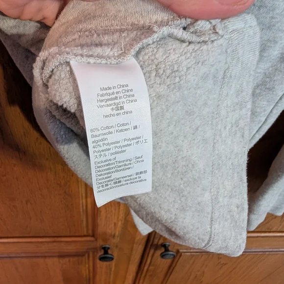 Crewcuts Light Gray Button-Up Sweatshirt - Picture 4 of 4